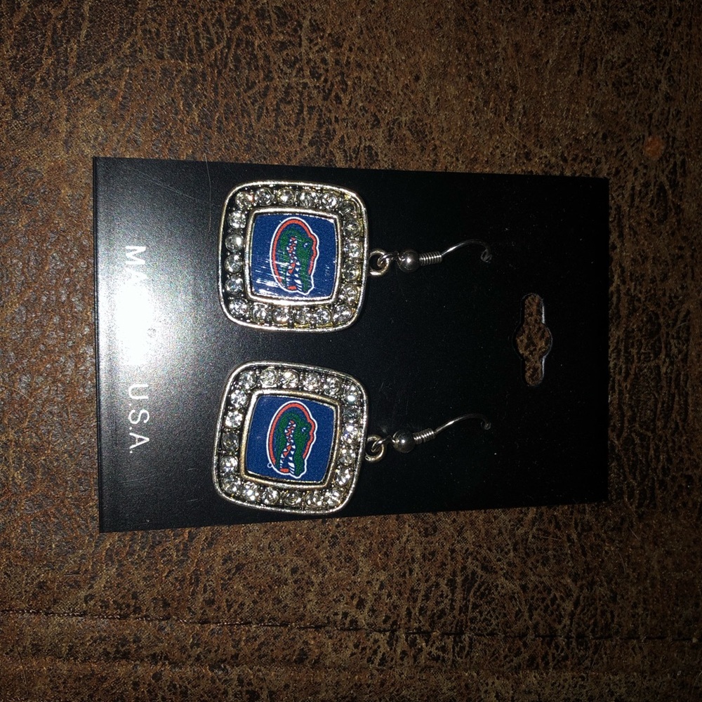 Gator earrings
